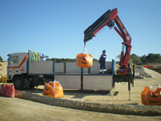 &Aacute;ridos en big-bag